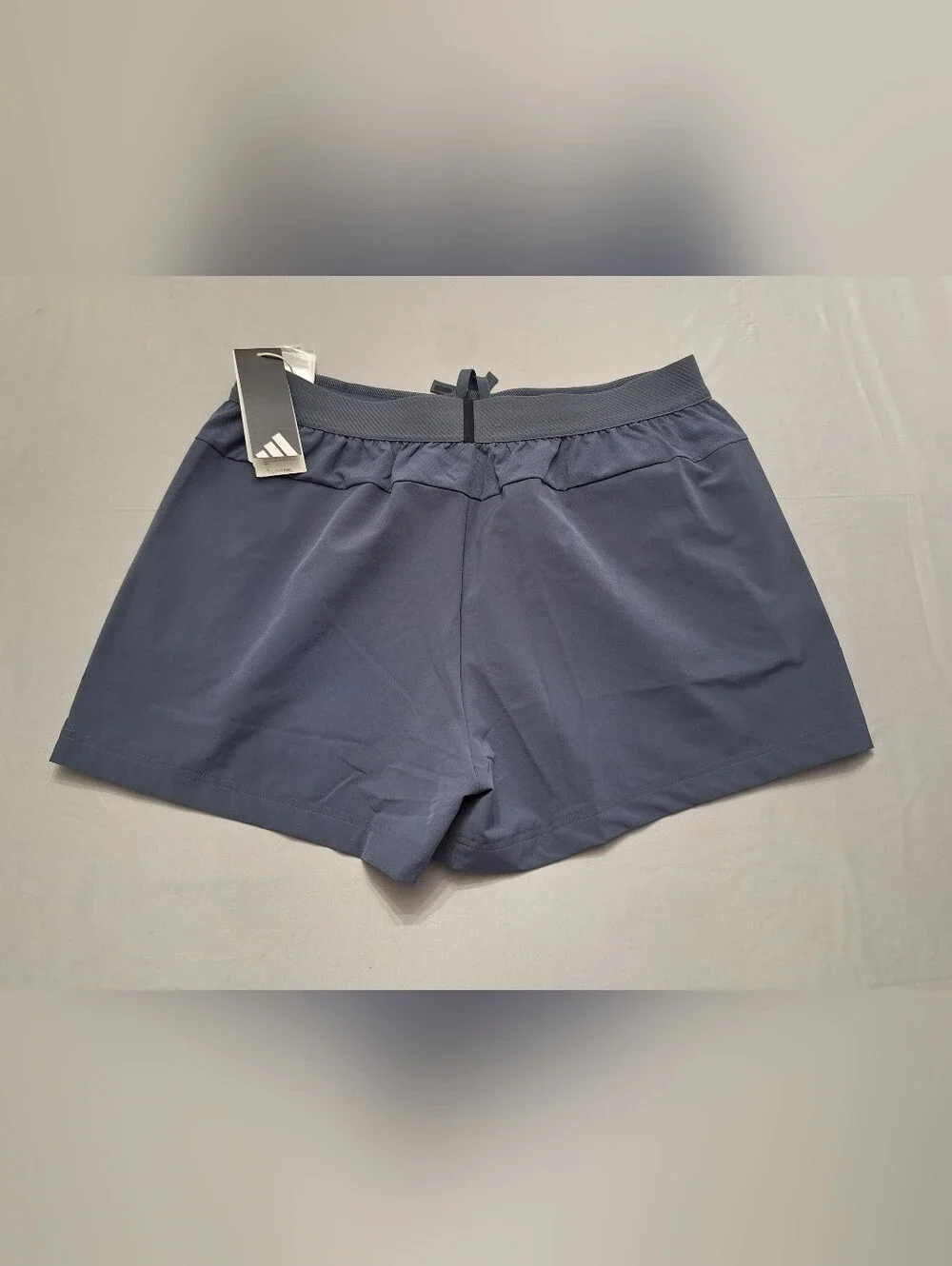 adidas Men's Slate Gray/Blue Performance Training Power Shorts